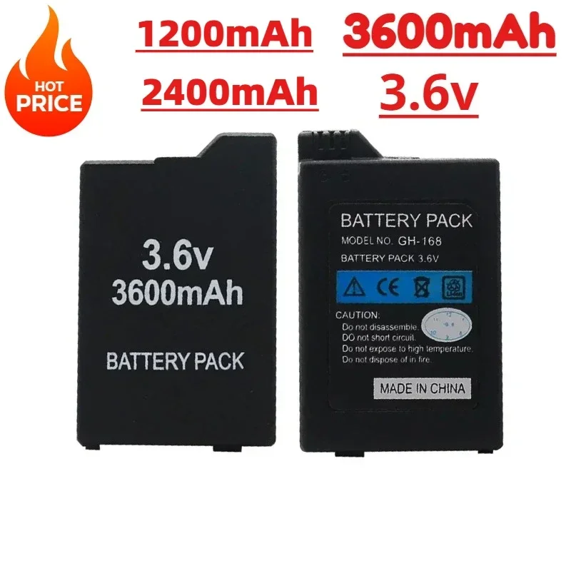 3.6V 3600mAh Built-in Battery  - đánh giá và giá Gaming Console Psp