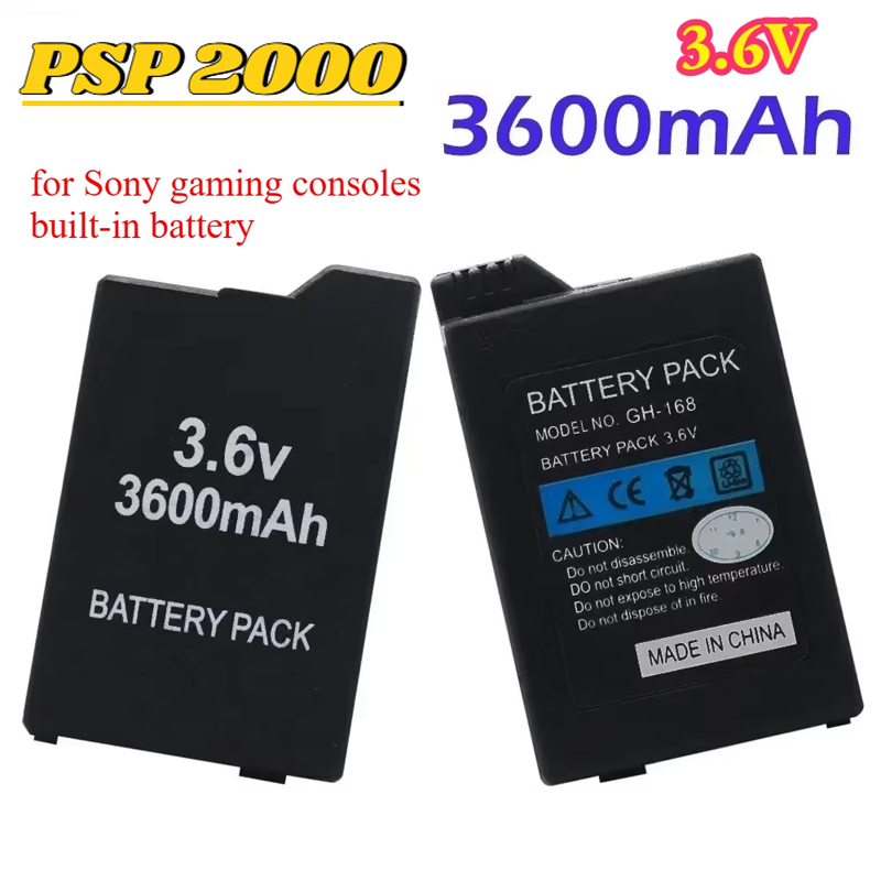 3.6V 3600mAh Built-in Battery  - đánh giá và giá Gaming Console Psp