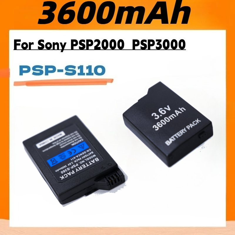 3.6V 3600mAh Built-in Battery  - đánh giá và giá Gaming Console Psp
