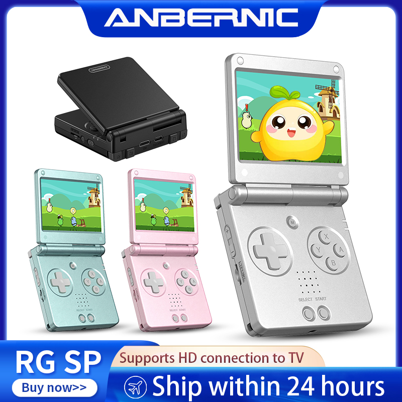 Anbernic RGSP Flip Retro Handh - đánh giá và giá Gaming Console Handheld Retro