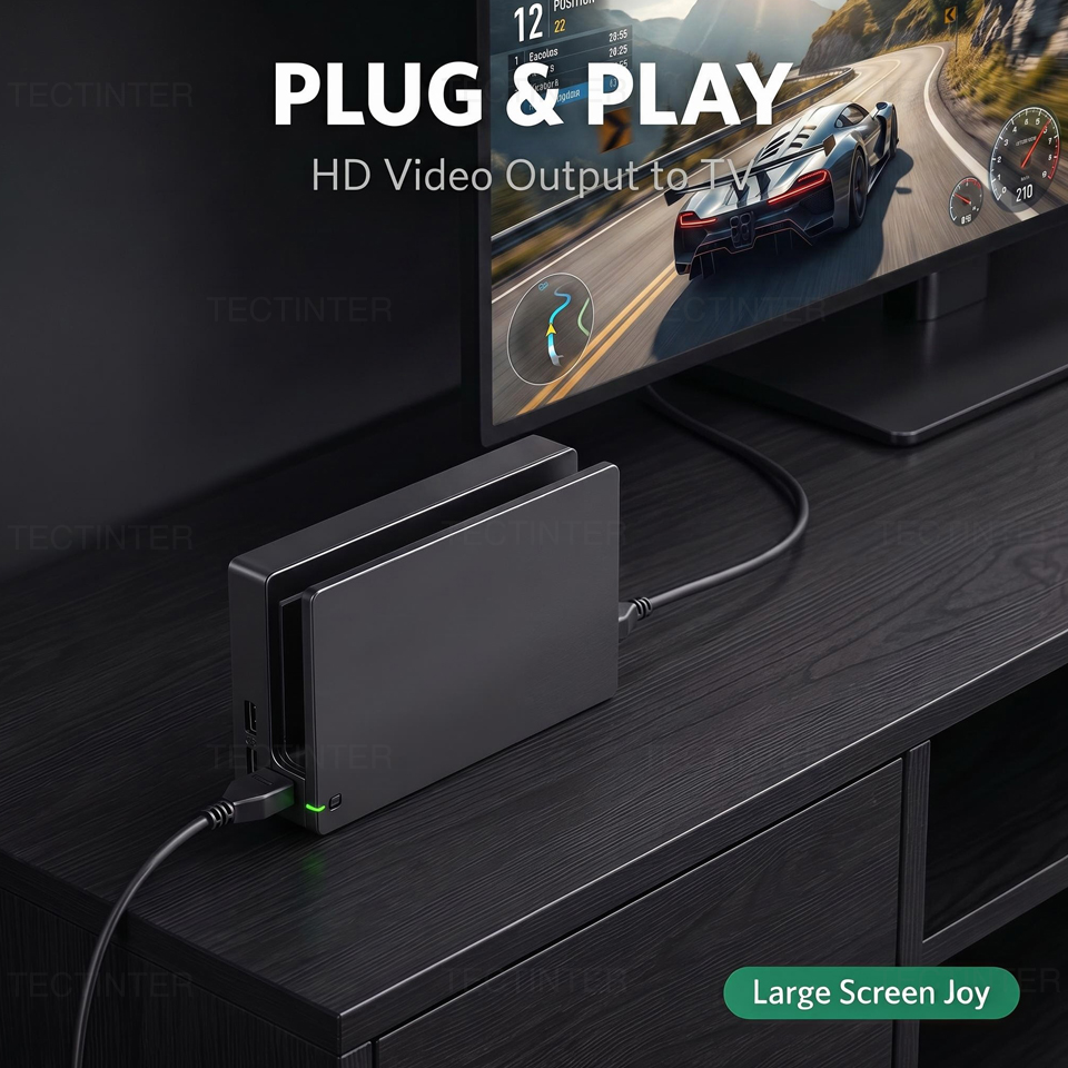 2 in 1 Charging TV Dock Statio - đánh giá và giá Gaming Console Nintendo Switch