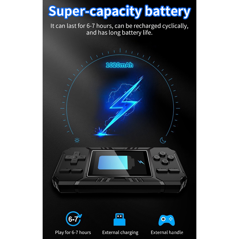 Excellent! Retro Portable Mini - đánh giá và giá Gaming Console Handheld Retro