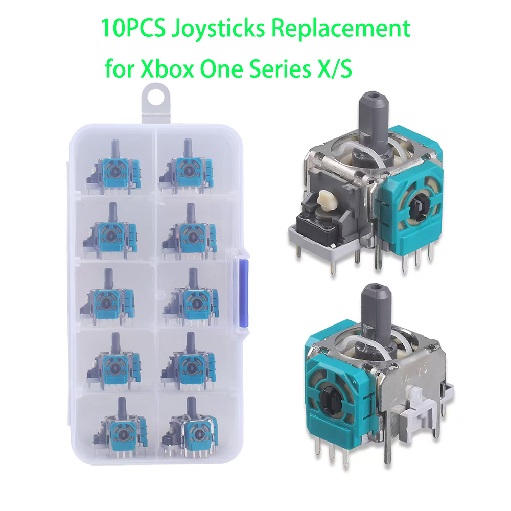 10pcs Replacement 3D Analog Jo - đánh giá và giá Gaming Console Xbox