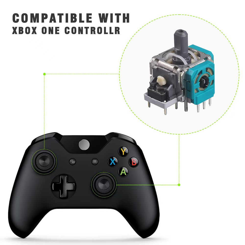 10pcs Replacement 3D Analog Jo - đánh giá và giá Gaming Console Xbox