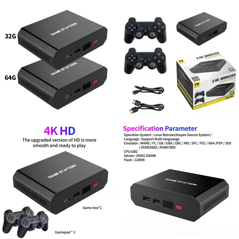 M8plus HD Video Game Console B - đánh giá và giá Gaming Console Controller