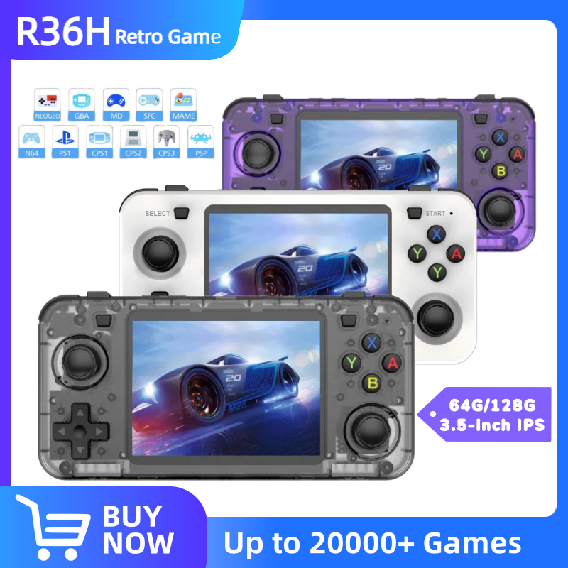 R36H Retro Handheld Video Game - đánh giá và giá Gaming Console Handheld Retro