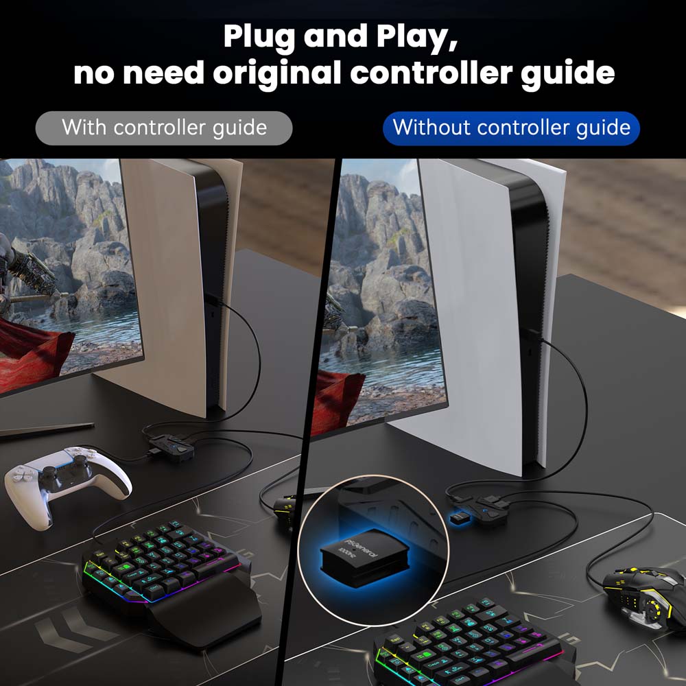 for PS5 Gaming Keyboard Mouse  - đánh giá và giá Gaming Console Controller
