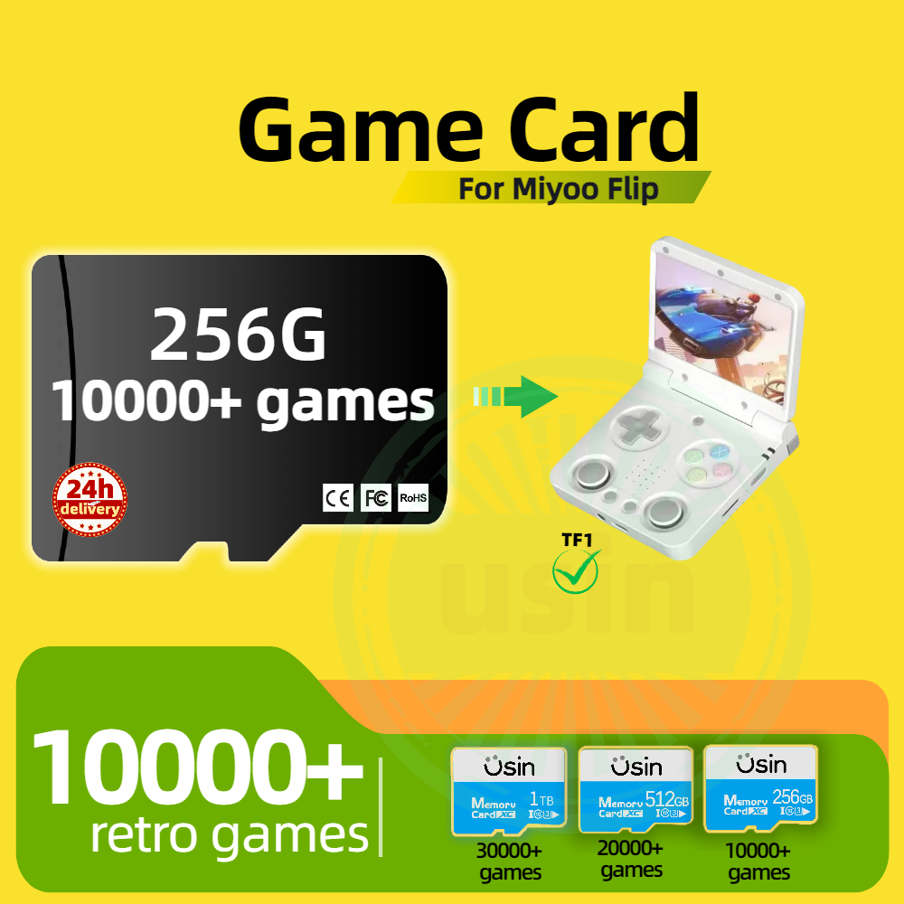 Game Card For Miyoo Flip 30000 - đánh giá và giá Gaming Console Handheld Retro