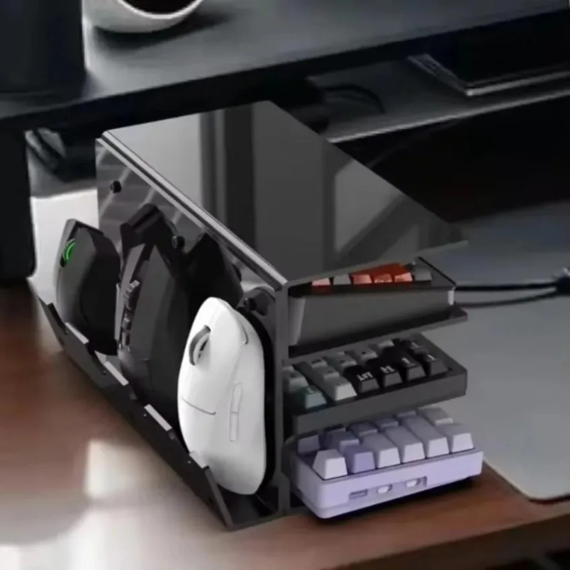 Keyboard Display Stand 3 Tier  - đánh giá và giá Gaming Console With Keyboard
