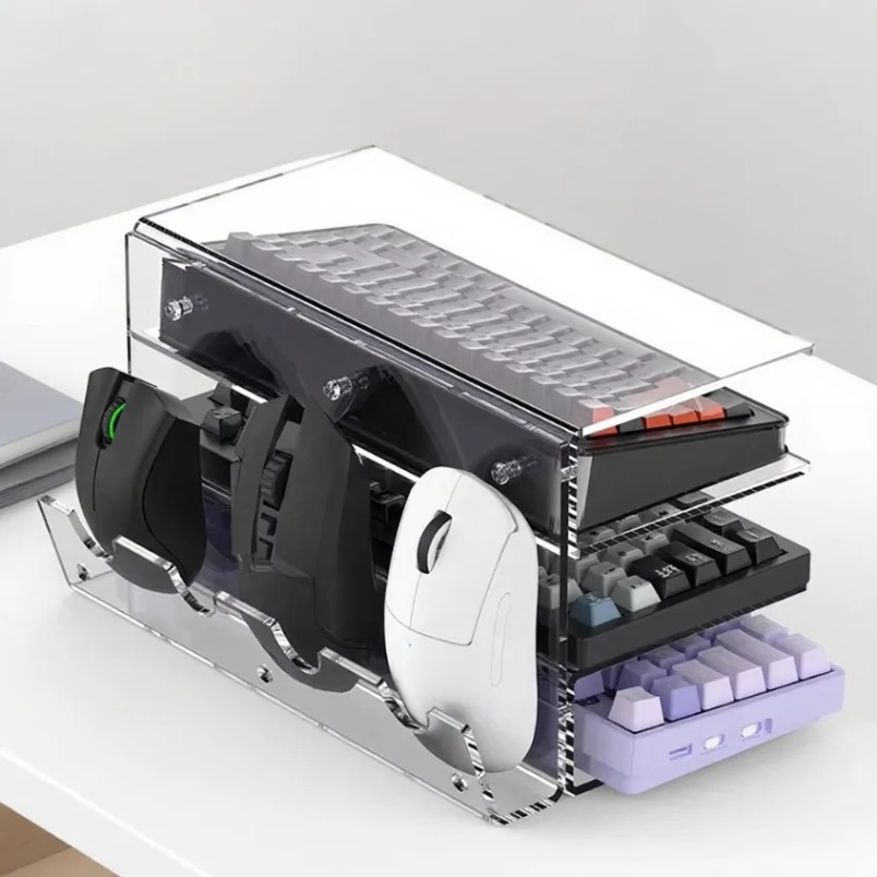 Keyboard Display Stand 3 Tier  - đánh giá và giá Gaming Console With Keyboard