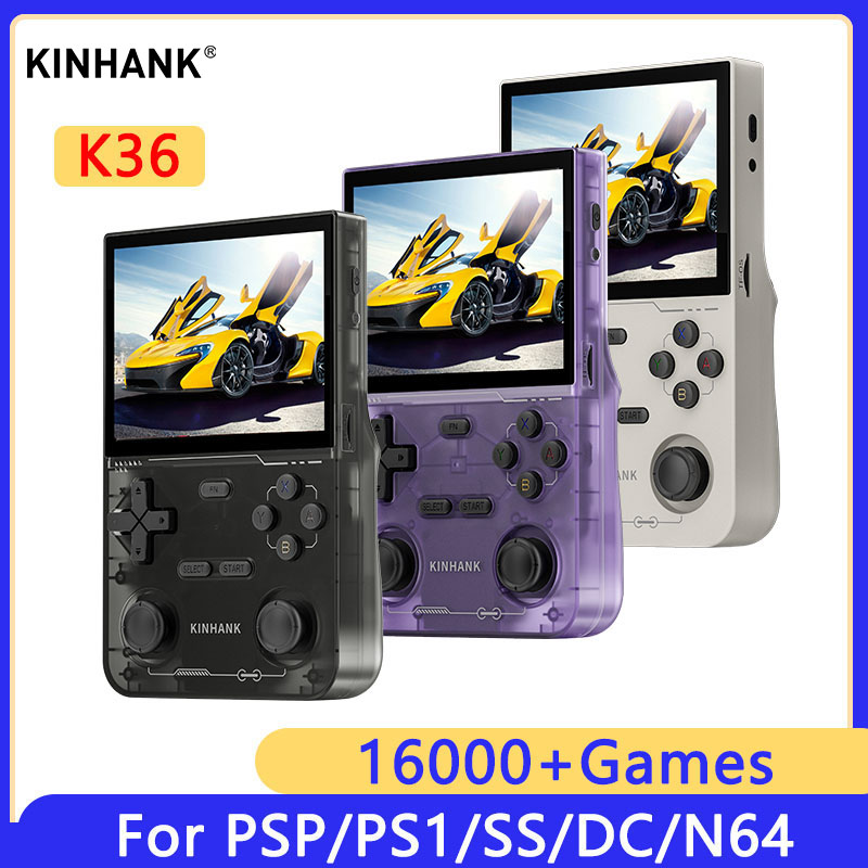 KINHANK K36 Retro Handheld Vid - đánh giá và giá Gaming Console Handheld Retro