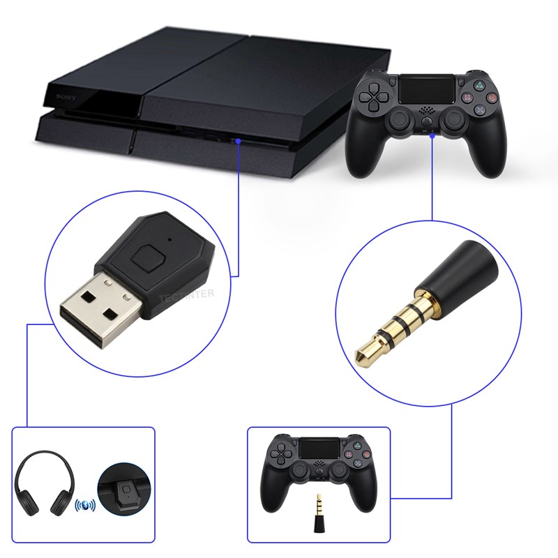 USB Wireless Adapter Receiver  - đánh giá và giá Gaming Console Controller